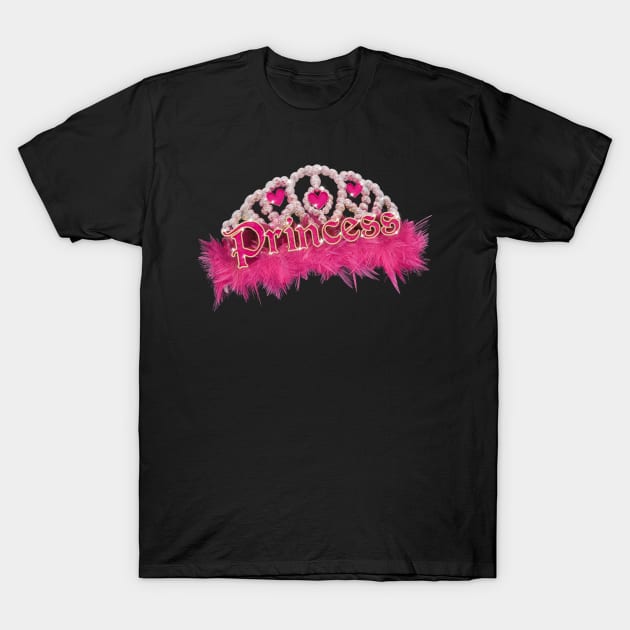 Y2K Princess Tiara T-Shirt by VelvepeachShop